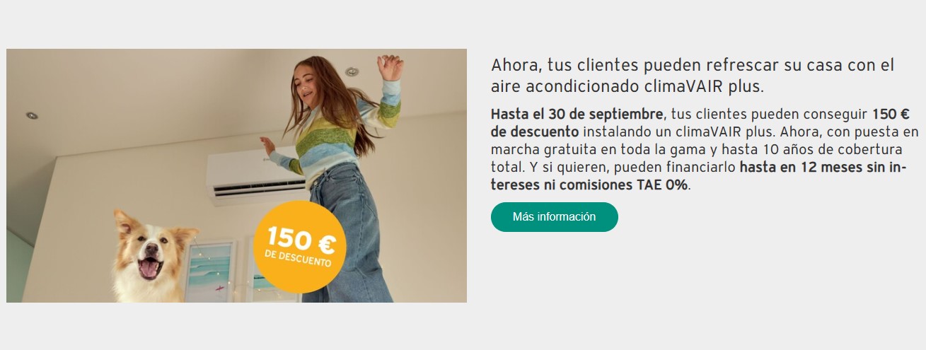 Vaillant — Caldeiras inteligentes y aire acondicionado climaVAIR.